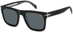 Gafas de Sol - David Beckham Eyewear - DB 7000/S FLAT - 7C5 (IR) BLACK CRYSTAL // GREY BLUE