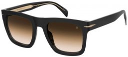 Gafas de Sol - David Beckham Eyewear - DB 7000/S FLAT - 807 (N4) BLACK // BROWN GRADIENT BRICK