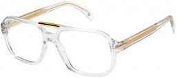 Monturas - David Beckham Eyewear - DB 7108 - REJ CRYSTAL GOLD