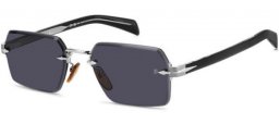 Gafas de Sol - David Beckham Eyewear - DB 7109/S - 85K (IR) RUTHENIUM BLACK // GREY BLUE