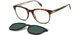 Gafas de Sol - David Beckham Eyewear - DB 7120/CS - PHW (UC) HAVANA GREEN // GREEN POLARIZED