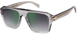 Gafas de Sol - David Beckham Eyewear - DB 7127/S - KB7 (NU) GREY // GREY GRADIENT GREEN MIRROR