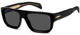 Gafas de Sol - David Beckham Eyewear - DB 7132/S - 807 (IR) BLACK // GREY