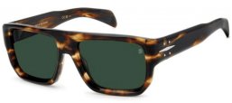 Gafas de Sol - David Beckham Eyewear - DB 7132/S - WR9 (QT) BROWN HAVANA // GREEN