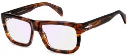 Monturas - David Beckham Eyewear - DB 7137 - EX4 (2Y) BROWN HORN // LIGHT BLUE MIRROR