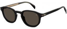 Lunettes de soleil - David Beckham Eyewear - DB 1007/S - 807 (IR) BLACK // GREY