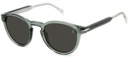 Gafas de Sol - David Beckham Eyewear - DB 1111/S - 1ED (IR) GREEN // GREY