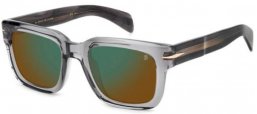 Gafas de Sol - David Beckham Eyewear - DB 7100/S - KB7 (MT) GREY // GREEN MIRROR