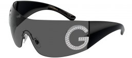 Gafas de Sol - Dolce & Gabbana - DG2298B - 05/87 BLACK // DARK GREY