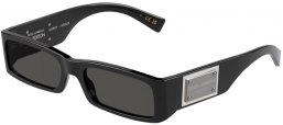 Sunglasses - Dolce & Gabbana - DG4444 - 501/87 BLACK // DARK GREY