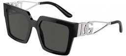 Gafas de Sol - Dolce & Gabbana - DG4446B - 501/87 BLACK // DARK GREY