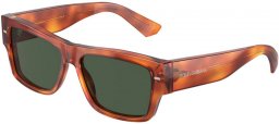 Gafas de Sol - Dolce & Gabbana - DG4451 - 705/9A HAVANA GINGER // DARK GREEN POLARIZED