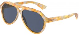 Gafas de Sol - Dolce & Gabbana - DG4452 - 34222V  TORTOISE YELLOW // DARK BLUE POLARIZED