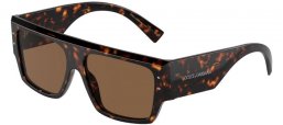 Gafas de Sol - Dolce & Gabbana - DG4459 - 502/73 HAVANA // DARK BROWN