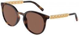 Gafas de Sol - Dolce & Gabbana - DG6189U - 502/73  HAVANA // DARK BROWN