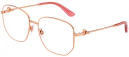 Monturas - Dolce & Gabbana - DG1356 - 1298  ROSE GOLD