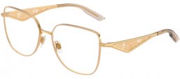 Monturas - Dolce & Gabbana - DG1358 - 1366  MATTE BEIGE GOLD