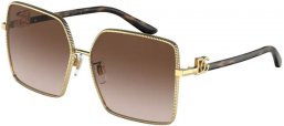 Gafas de Sol - Dolce & Gabbana - DG2279 - 02/13 GOLD // BROWN GRADIENT