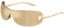 Gafas de Sol - Dolce & Gabbana - DG2308 - 12246E  MATTE GOLD // BROWN MIRROR SILVER