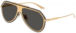 Gafas de Sol - Dolce & Gabbana - DG2309 - 02/87 GOLD // DARK GREY