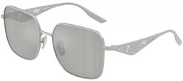 Gafas de Sol - Dolce & Gabbana - DG2310 - 13648V  MATTE SILVER // SILVER MIRROR