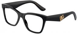 Monturas - Dolce & Gabbana - DG3374 - 501 BLACK