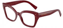 Monturas - Dolce & Gabbana - DG3386 - 3442  BURGUNDY CORD