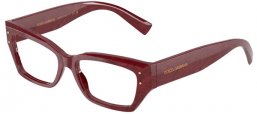 Monturas - Dolce & Gabbana - DG3387 - 3442  BORDEAUX CORD