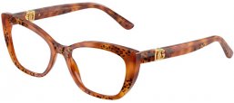 Monturas - Dolce & Gabbana - DG3398 - 3380  HAVANA LEOPARD