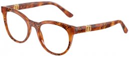 Monturas - Dolce & Gabbana - DG3399 - 3380  HAVANA LEOPARD