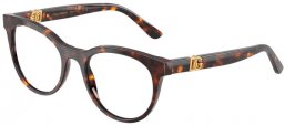 Monturas - Dolce & Gabbana - DG3399 - 502  HAVANA