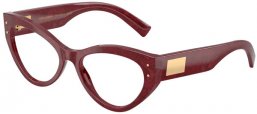 Monturas - Dolce & Gabbana - DG3403 - 3442  BORDEAUX CORD