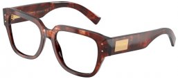 Monturas - Dolce & Gabbana - DG3405 - 3222  HAVANA DARK RED