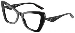 Monturas - Dolce & Gabbana - DG3409 - 501  BLACK