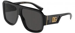 Gafas de Sol - Dolce & Gabbana - DG4401 - 501/87 BLACK // DARK GREY