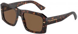 Sunglasses - Dolce & Gabbana - DG4430 - 502/73  HAVANA // DARK BROWN