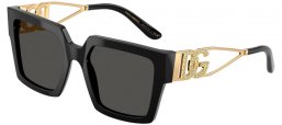 Gafas de Sol - Dolce & Gabbana - DG4446B - 335587  BLACK // DARK GREY