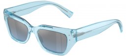 Gafas de Sol - Dolce & Gabbana - DG4462 - 33227C  TRANSPARENT BLUE // LIGHT BLUE SILVER MIRROR