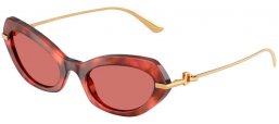 Gafas de Sol - Dolce & Gabbana - DG4473 - 344469  HAVANA BROWN // DARK VIOLET