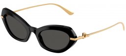 Gafas de Sol - Dolce & Gabbana - DG4473 - 501/87 BLACK // DARK GREY