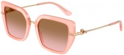 Gafas de Sol - Dolce & Gabbana - DG4474 - 343611  WHITE PINK // PINK GRADIENT GREY