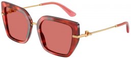 Gafas de Sol - Dolce & Gabbana - DG4474 - 344469 HAVANA BROWN // DARK VIOLET