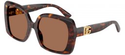 Gafas de Sol - Dolce & Gabbana - DG4475 - 502/73 HAVANA // DARK BROWN