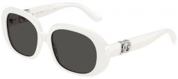 Sunglasses - Dolce & Gabbana - DG4476 - 331287  WHITE // DARK GREY