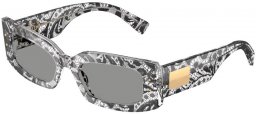 Lunettes de soleil - Dolce & Gabbana - DG4479 - 3287/1 BLACK LACE // GREY