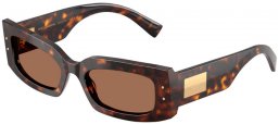 Lunettes de soleil - Dolce & Gabbana - DG4479 - 502/73 HAVANA // DARK BROWN