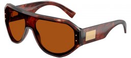 Gafas de Sol - Dolce & Gabbana - DG4481 - 322273  HAVANA DARK RED // DARK BROWN