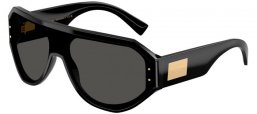 Gafas de Sol - Dolce & Gabbana - DG4481 - 501/87 BLACK // DARK GREY