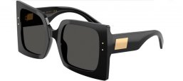 Gafas de Sol - Dolce & Gabbana - DG4490 - 501/87 BLACK // DARK GREY