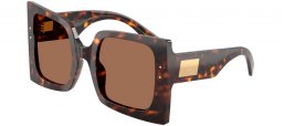 Gafas de Sol - Dolce & Gabbana - DG4490 - 502/73 HAVANA // DARK BROWN